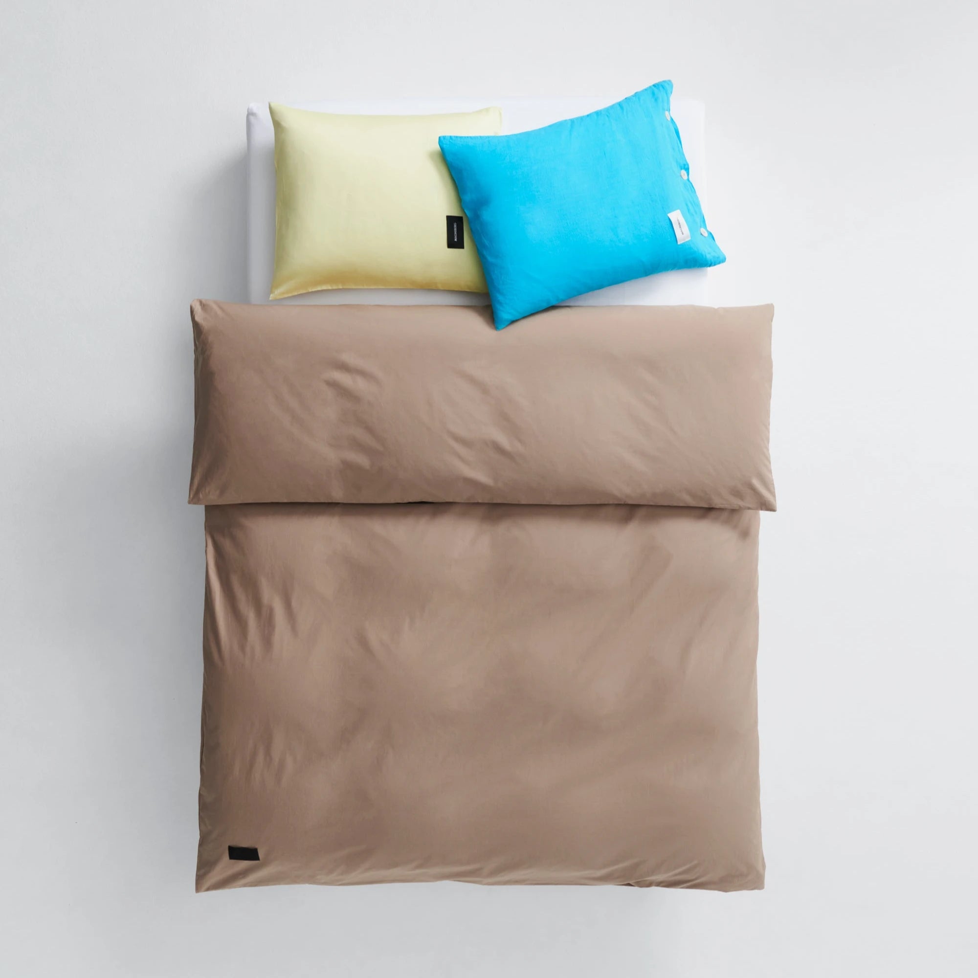 Pure Poplin Duvet Cover - Sand