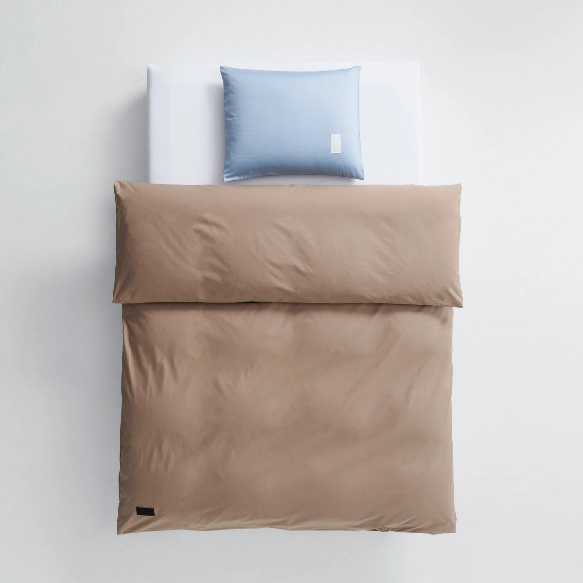 Pure Poplin Duvet Cover - Sand