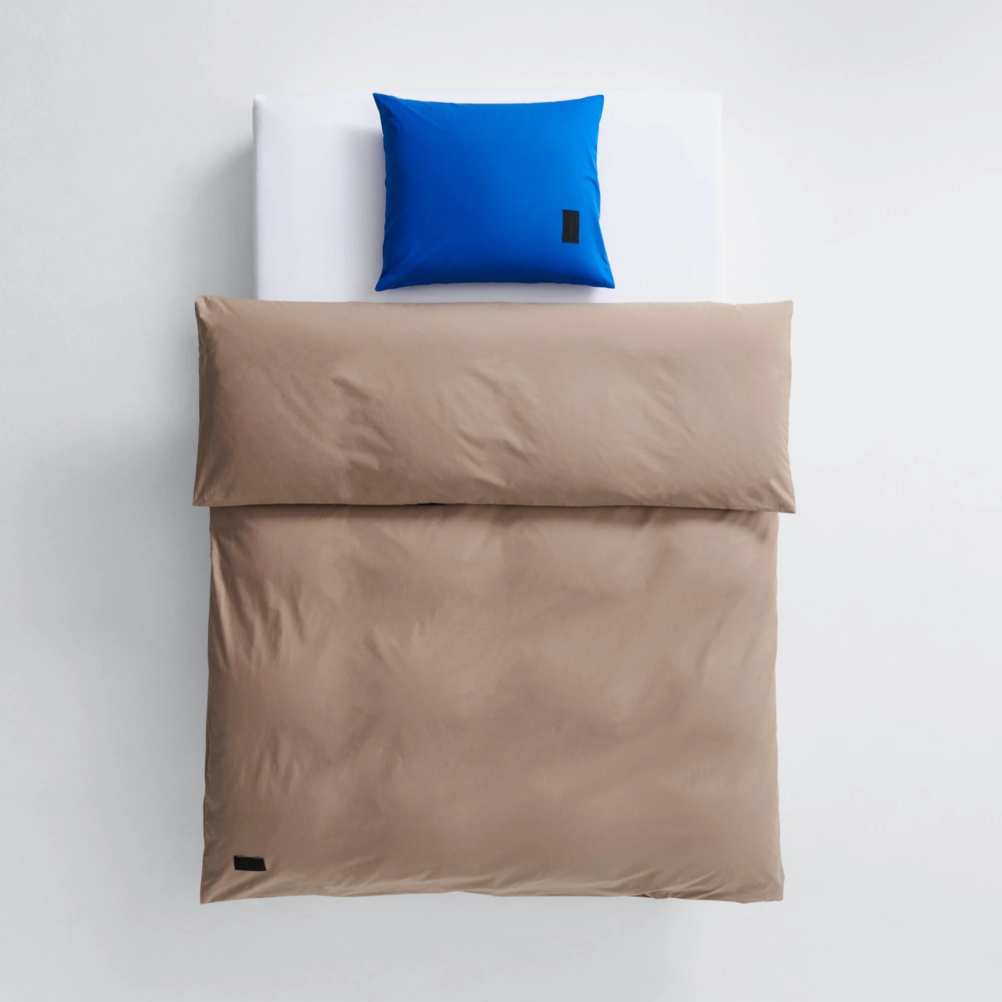 Pure Poplin Duvet Cover - Sand