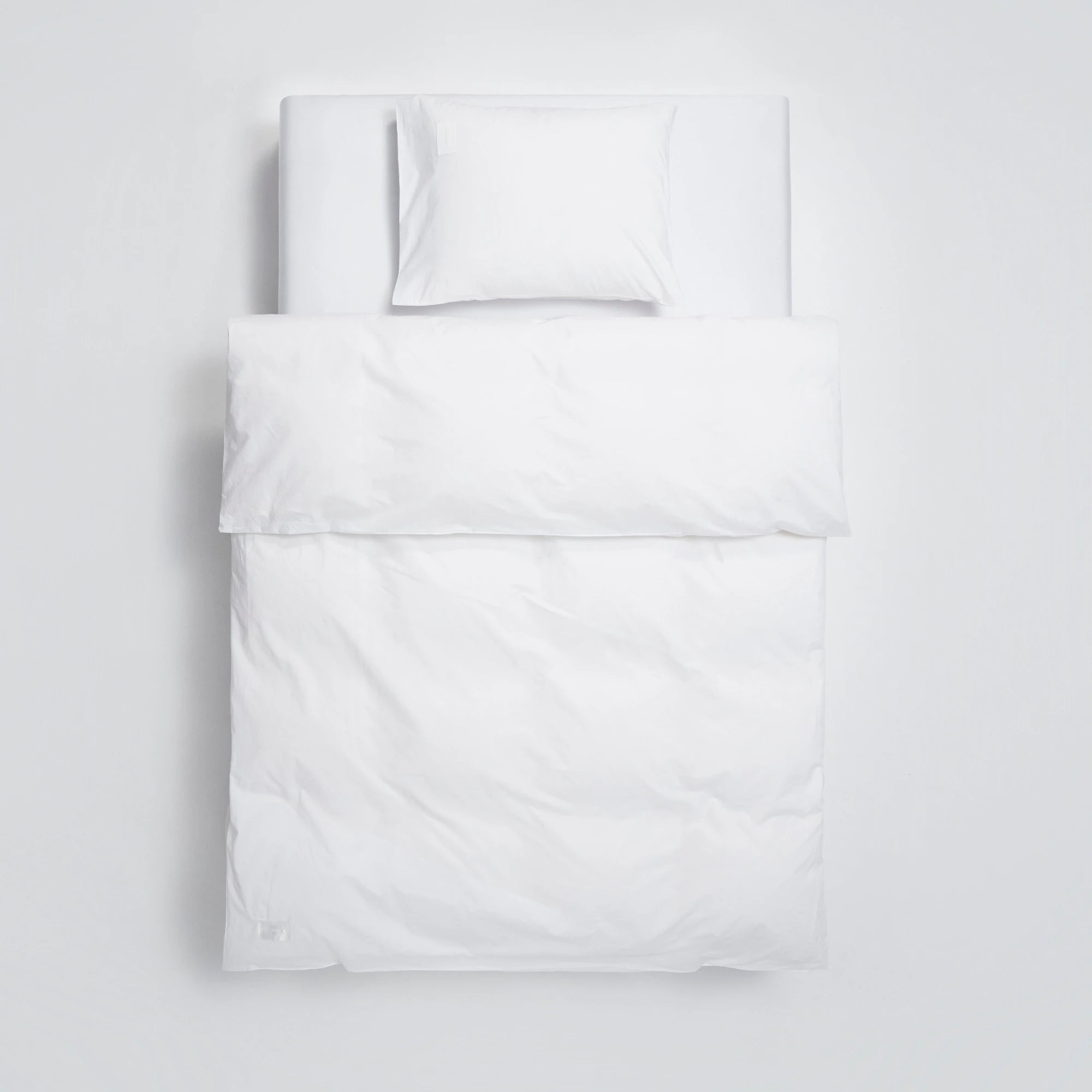 Pure Poplin Duvet Cover - White