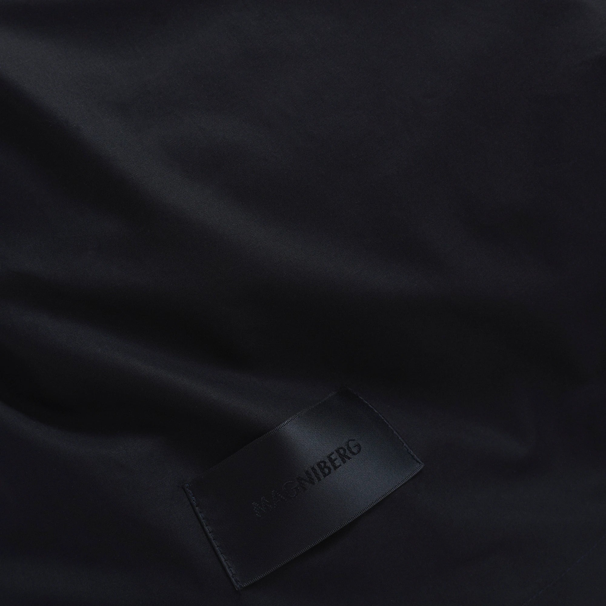 Pure Poplin Pillow Case - Black