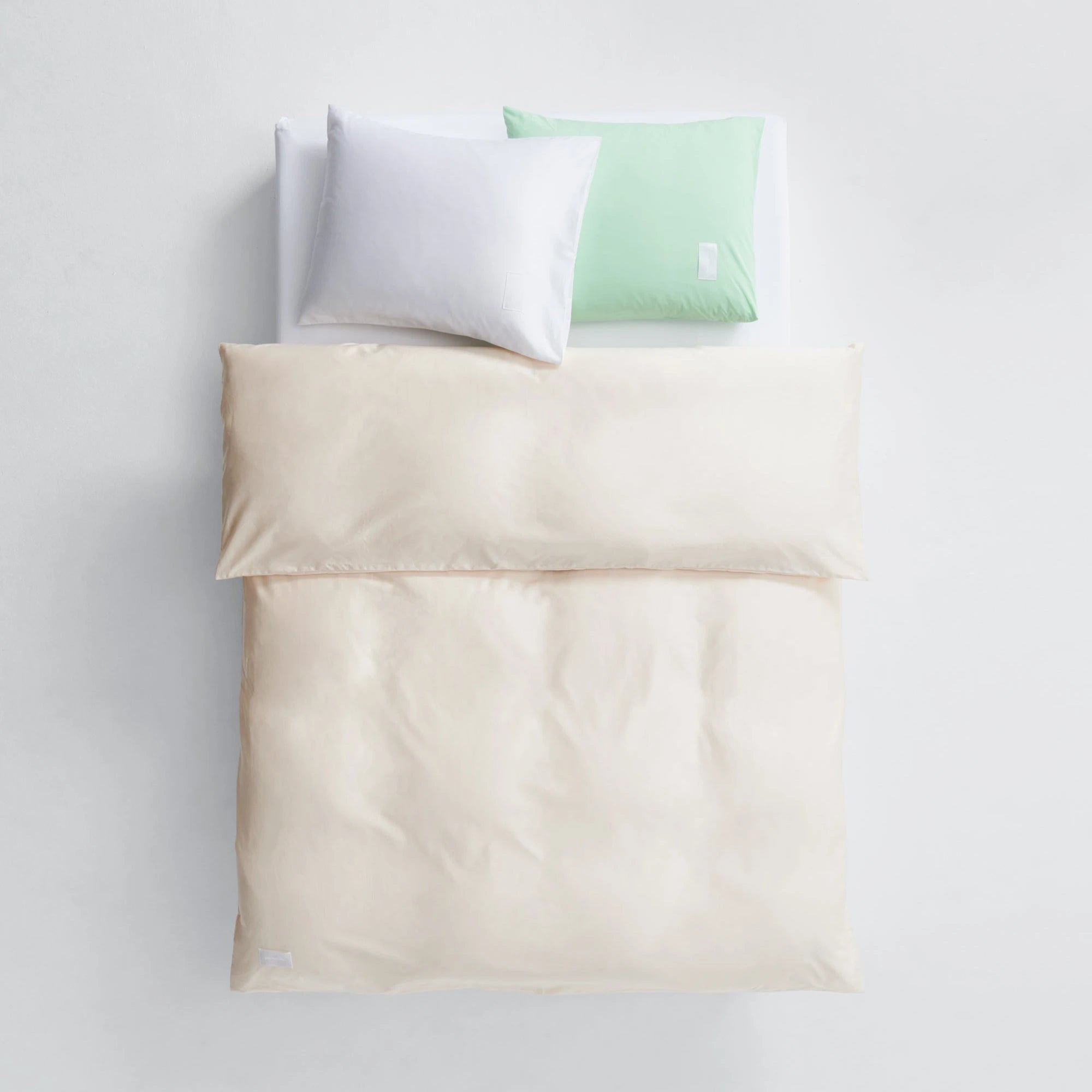 Pure Poplin Pillow Case - Pale Green