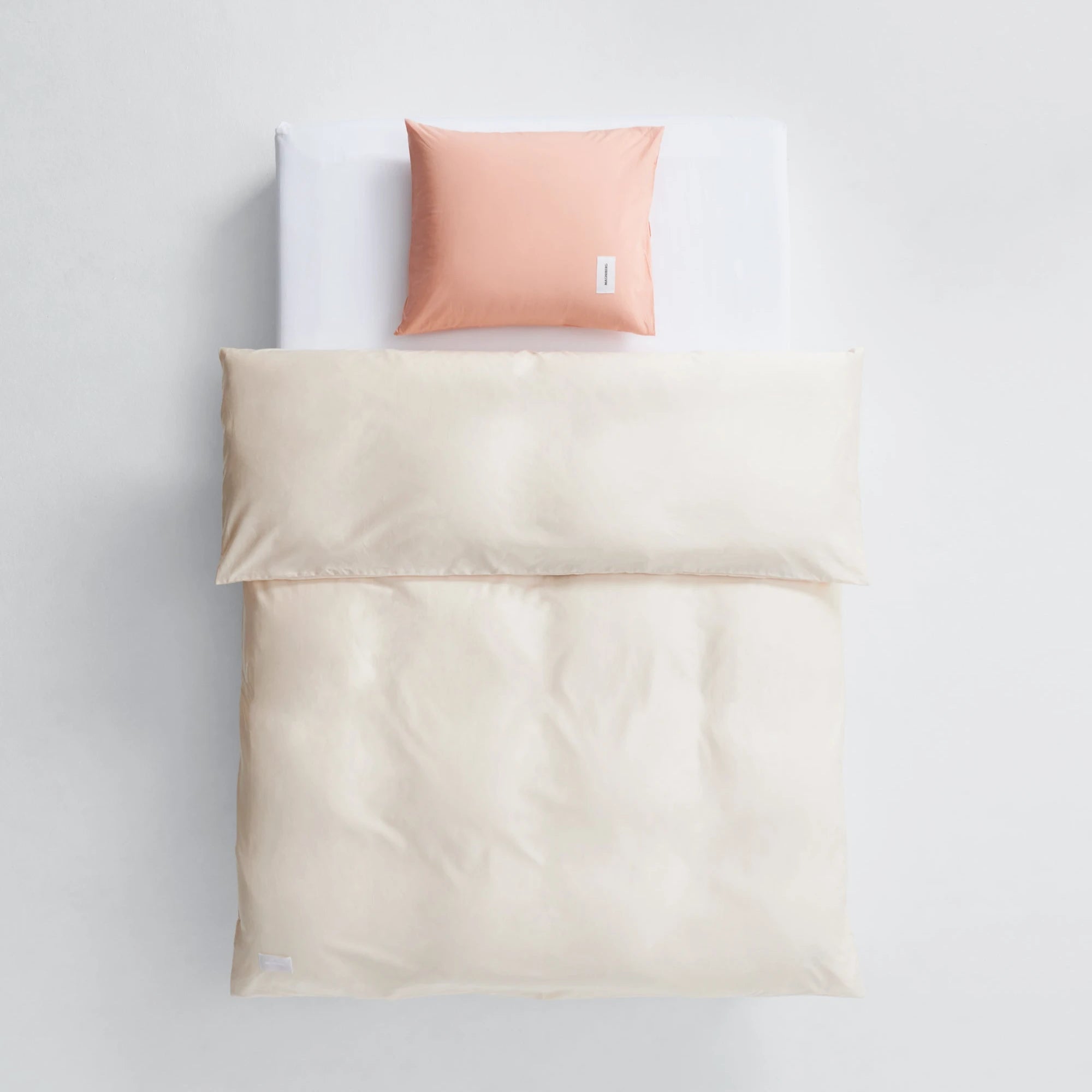 Pure Poplin Pillow Case - Peach