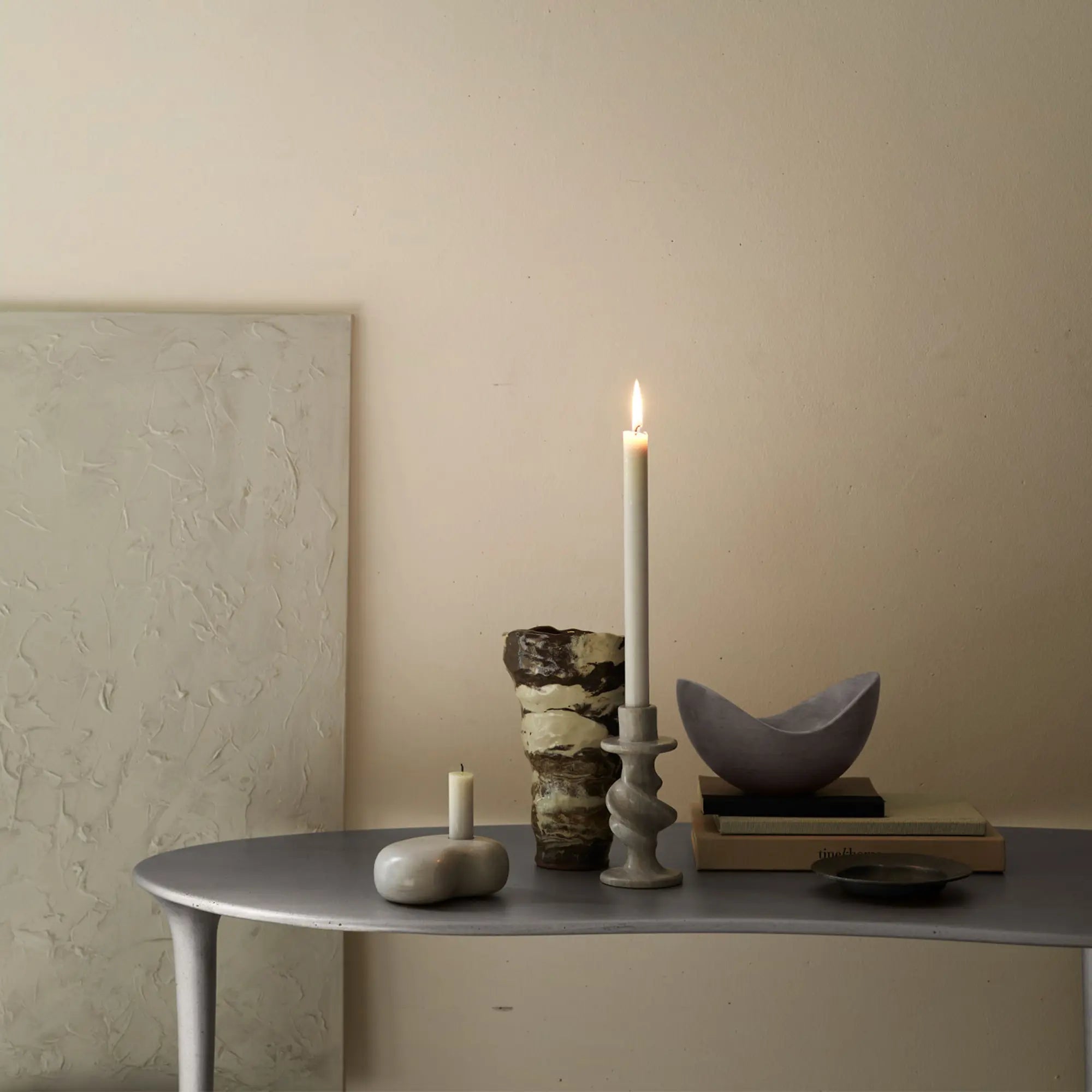 Soapstone Candleholder