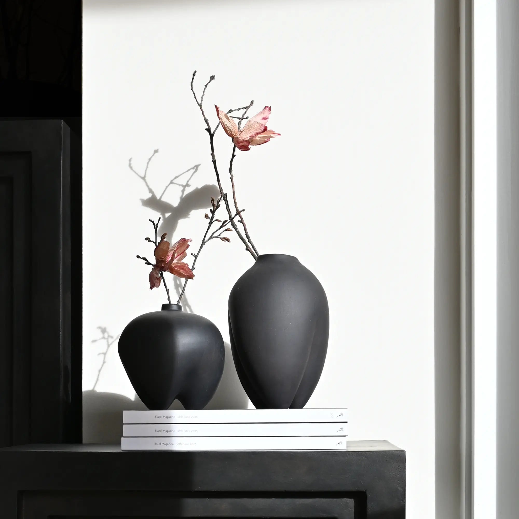 Handcrafted ceramic Sumo Vase - Slim with a sleek and elegant design