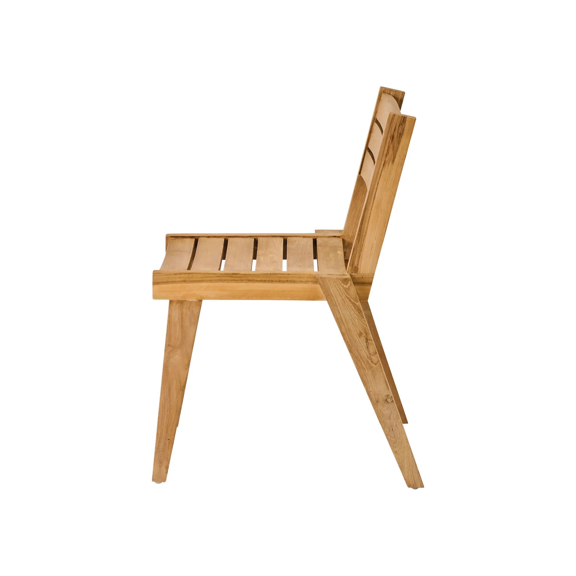 Outdoor Recycled Teak Dining Chair - Set of 2