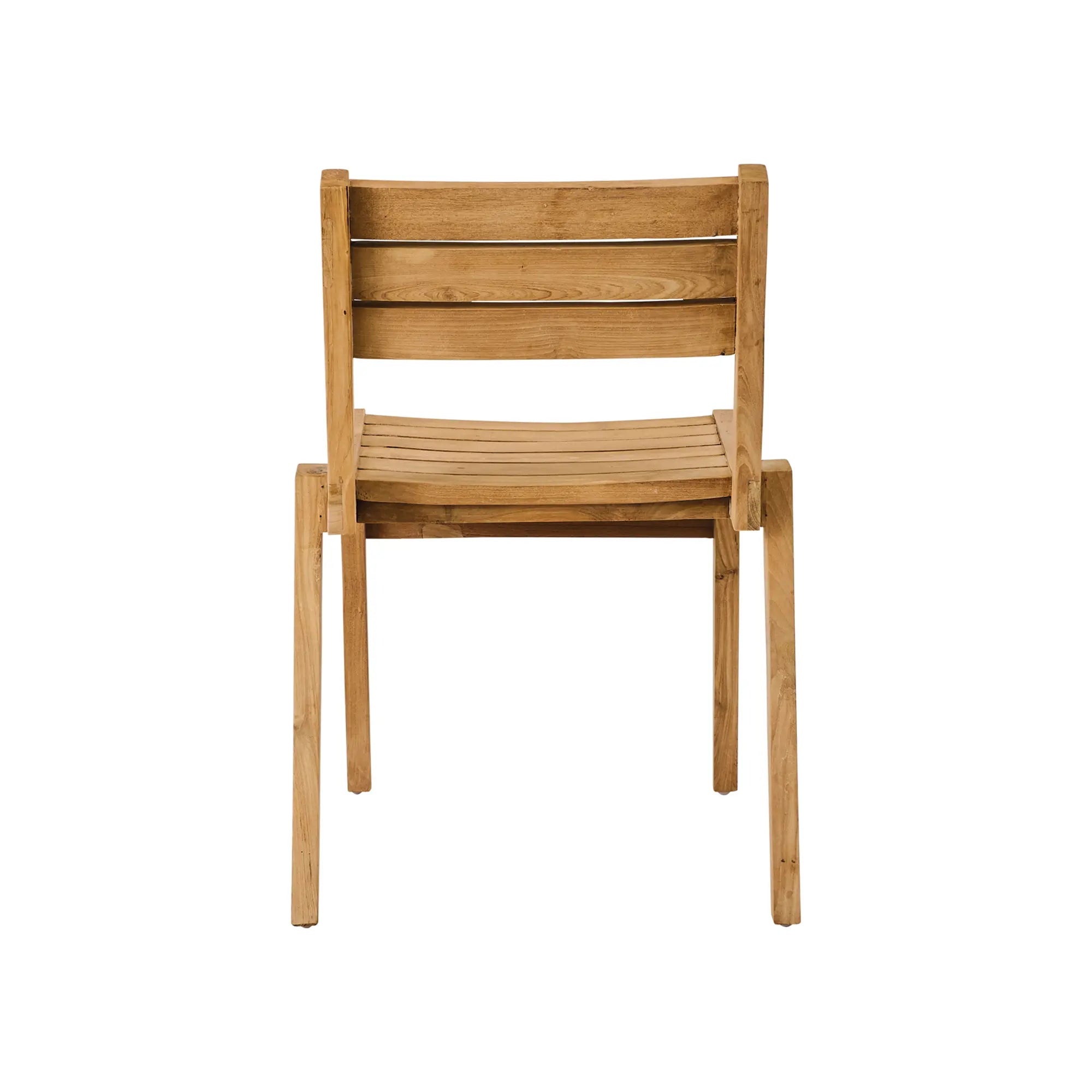 Outdoor Recycled Teak Dining Chair - Set of 2