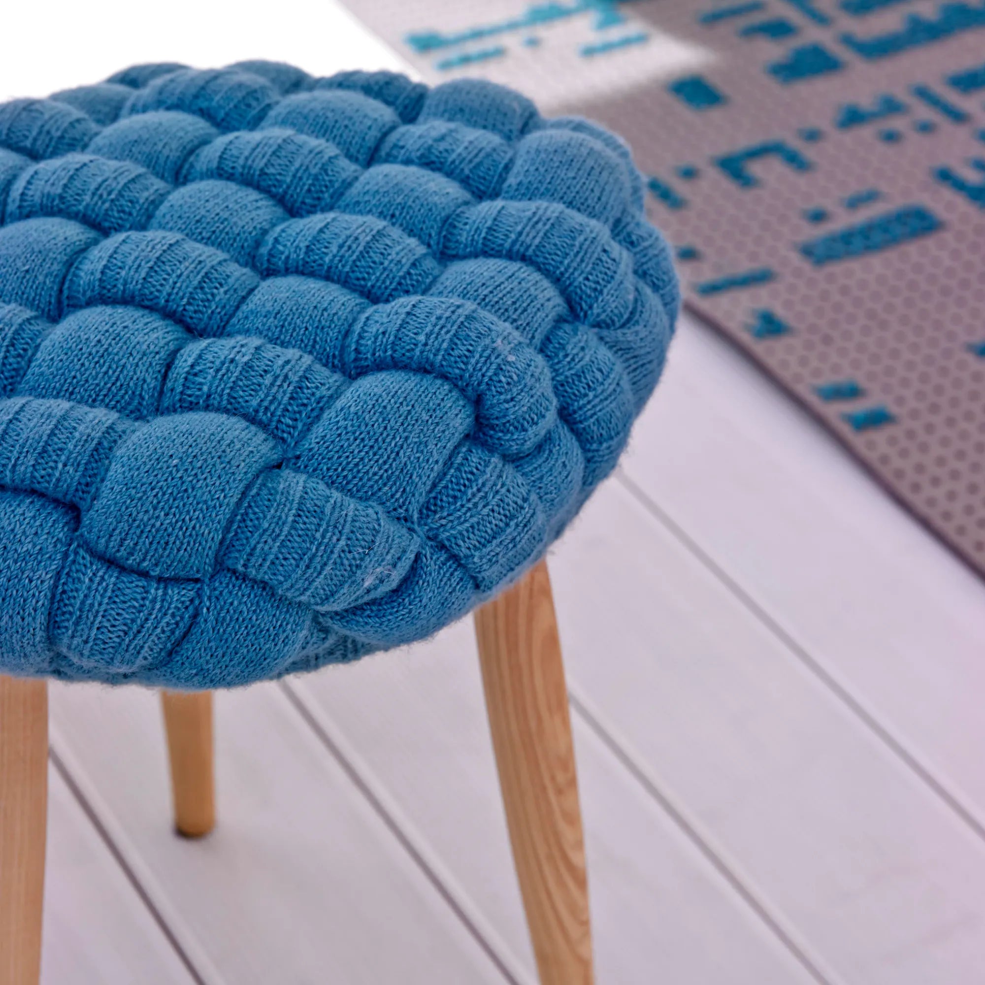 Knitted Stool