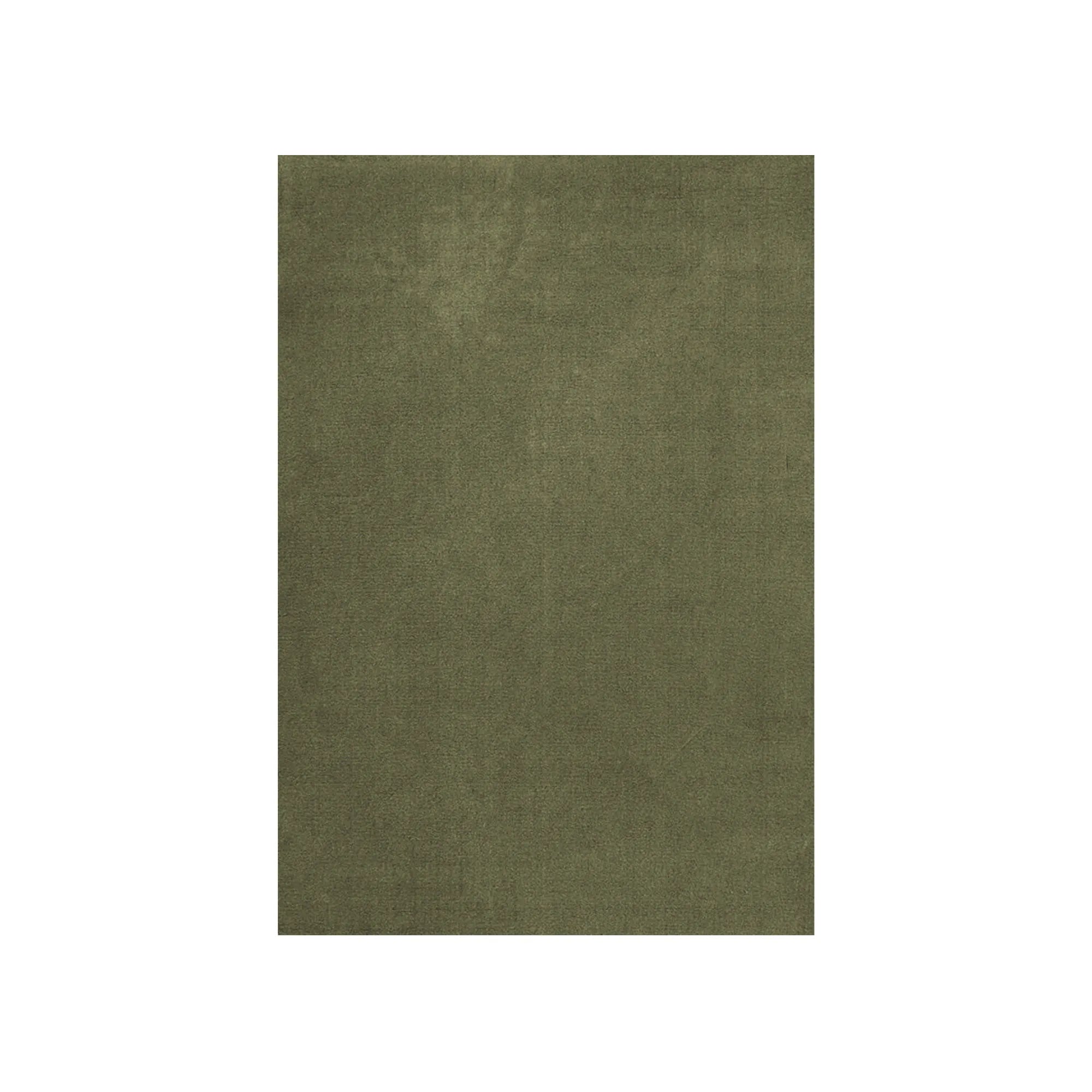 Classic Solid Wool Rug - Capulet Olive