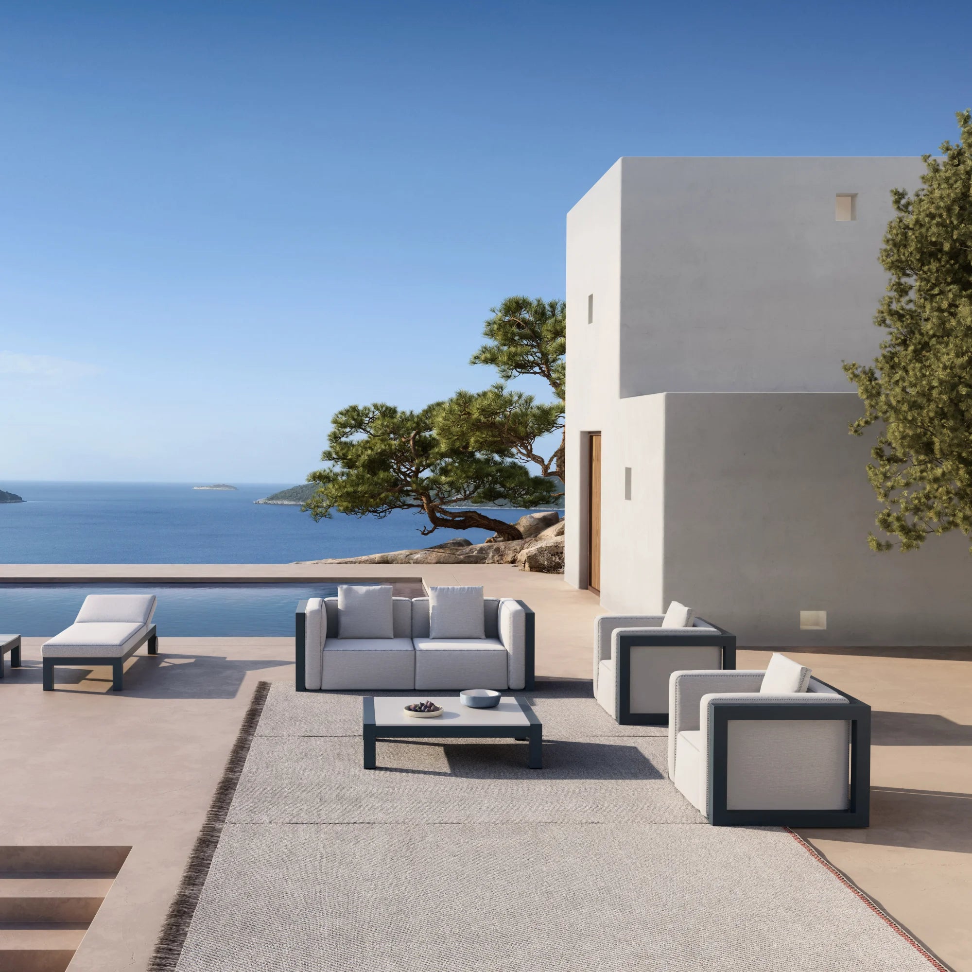 Islablanca Outdoor Pouf