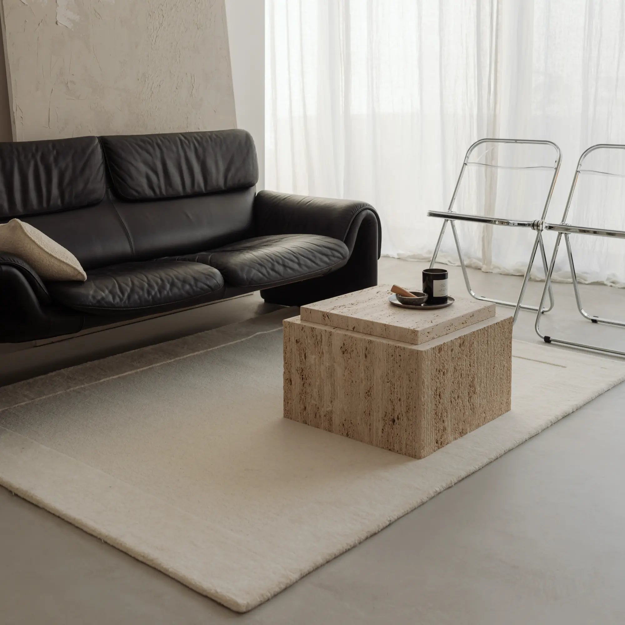  Contemporary Bari Coffee Table with clean lines and minimalist aesthetic